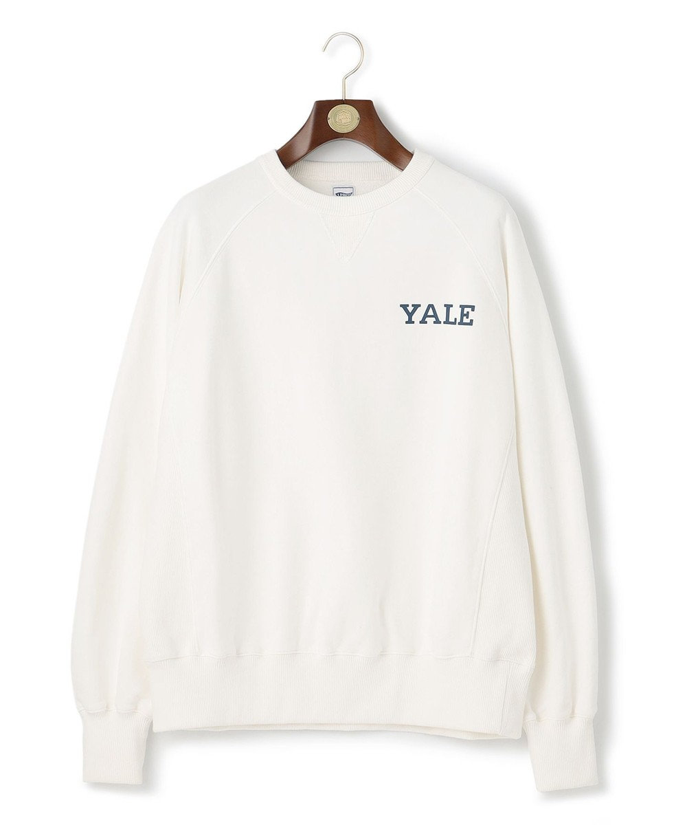 J.PRESS MEN 【Pennant Label】Sweatshirt / Yale ホワイト系