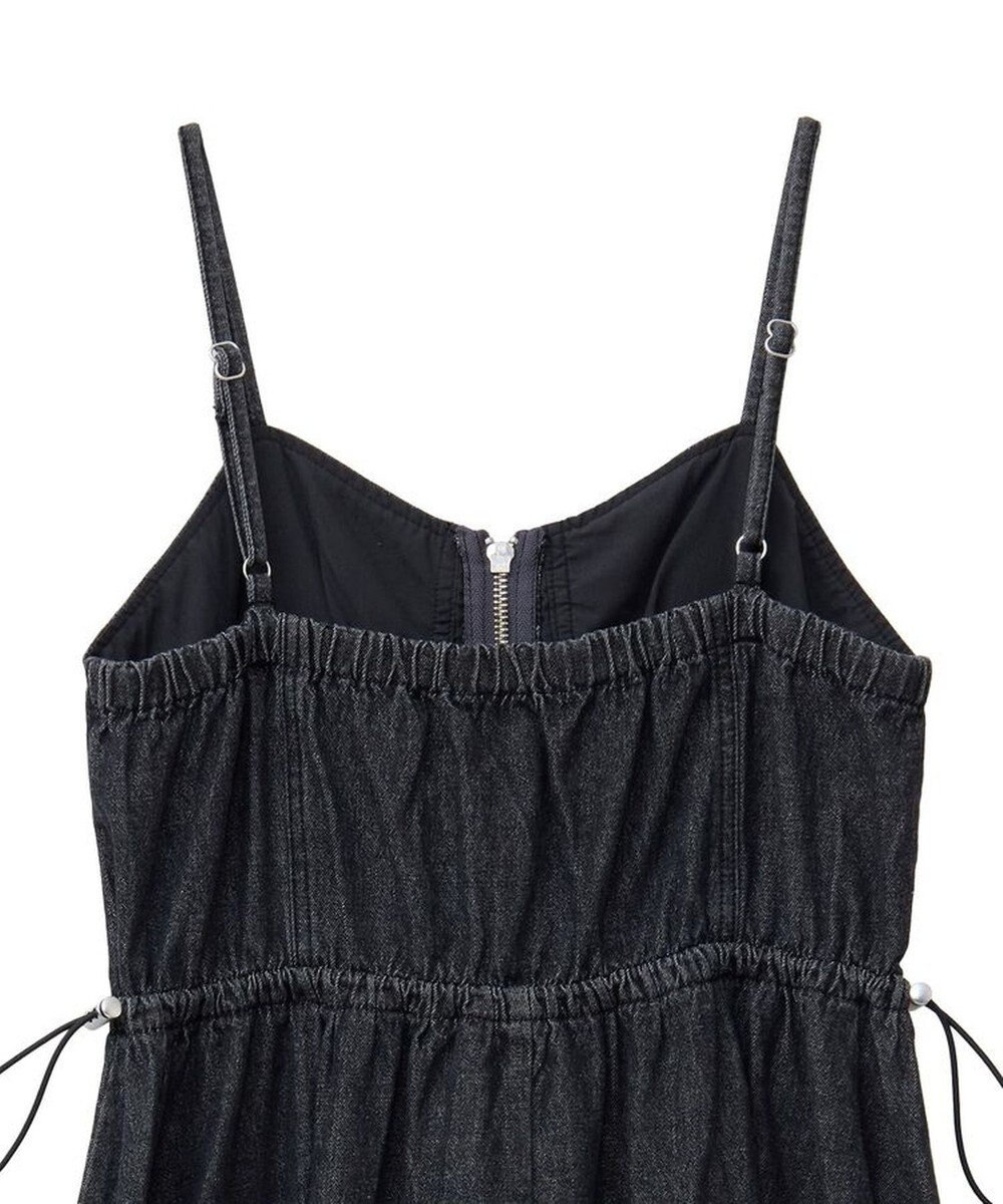 Green Parks ・ＳＵＧＡＲ　ＳＰＯＯＮ　デニムコルセットキャミワンピ 