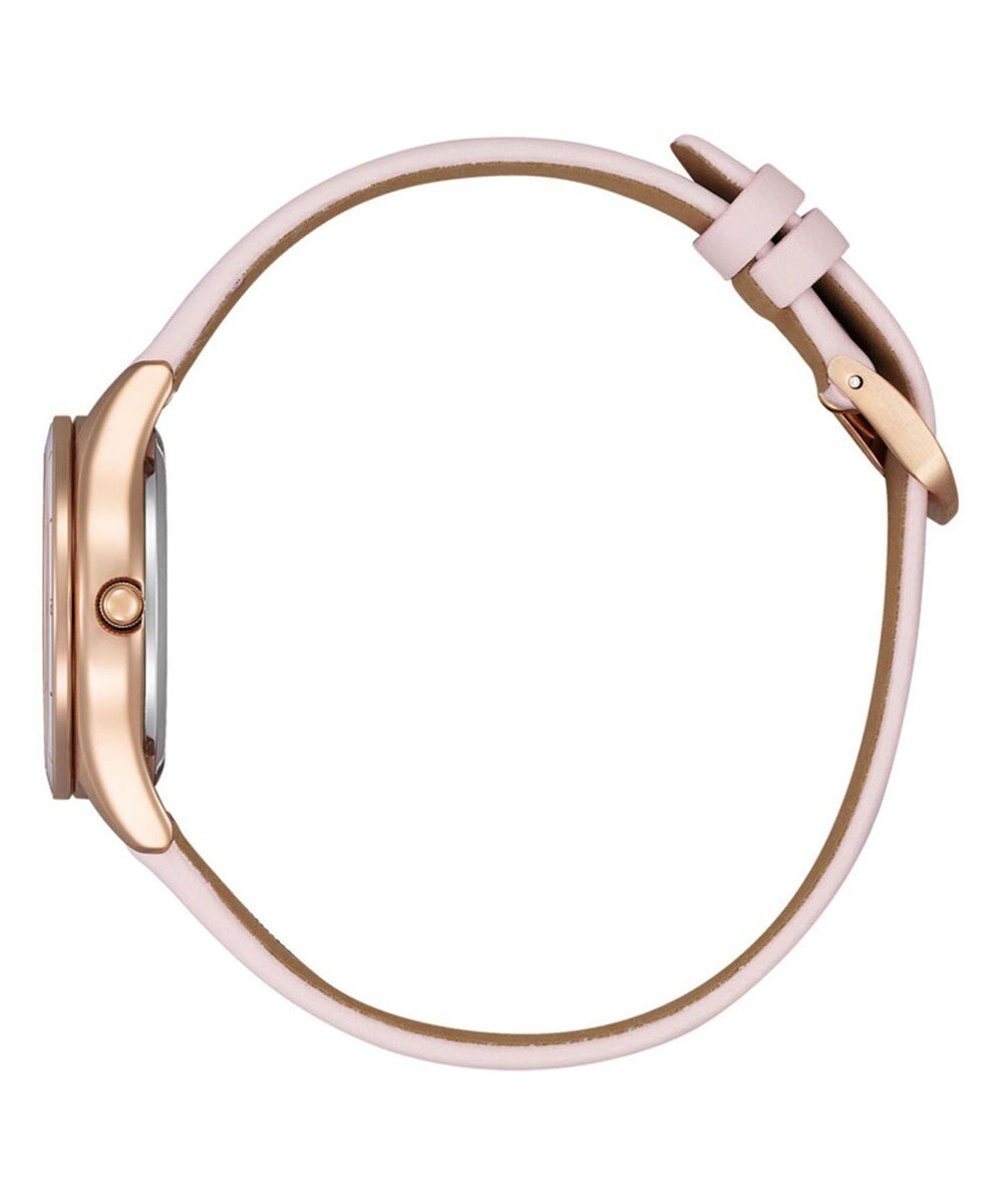 CITIZEN 【電池交換不要 ソーラーテックウオッチ】wicca「ACTIVE LINE」KH3-762-10 ピンクゴールド ピンクベージュ 