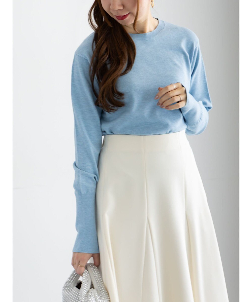 Te chichi プレーンニット(吸湿発熱) 