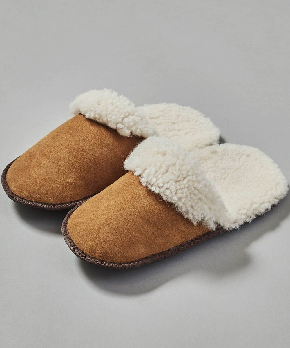 JOSEPH ABBOUD MOUNTAIN Sheep Skin Scuffs　ルームシューズ 
