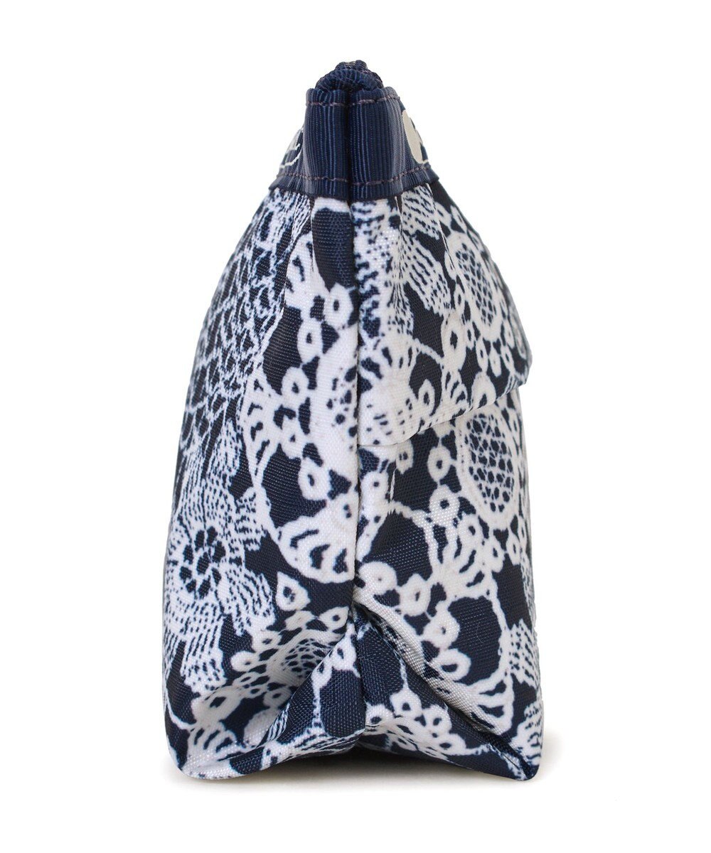 LeSportsac SMALL SLOAN COSMETIC/フローラルレースネイビー 