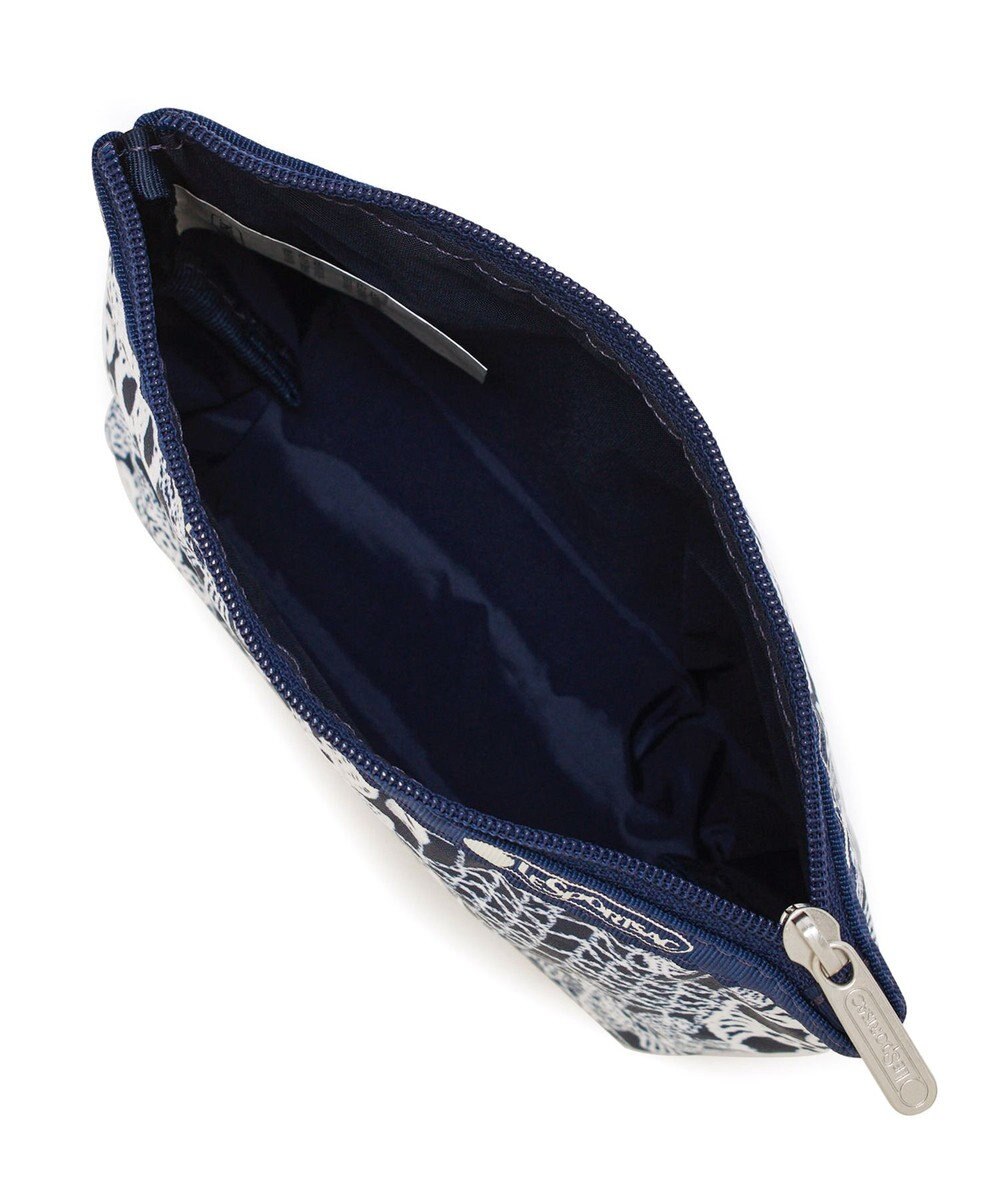 LeSportsac SMALL SLOAN COSMETIC/フローラルレースネイビー 