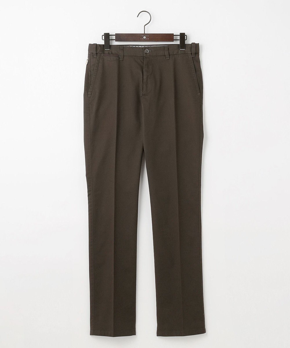 JOSEPH ABBOUD 【ウエストも伸びる！オーガニックコットン使用・25AW】トリコチンストレッチ パンツ 
