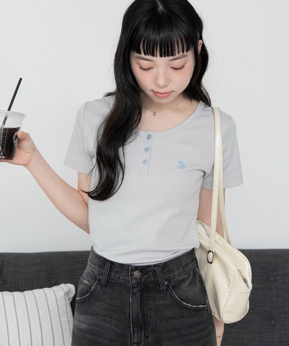WEGO 別注USPOLOヘンリーネックT 