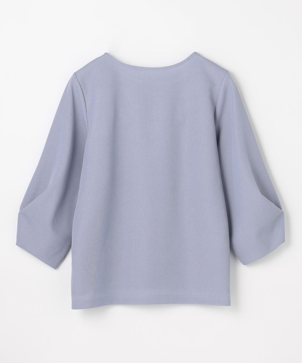 ANY コンフォータブル袖タックブラウス 