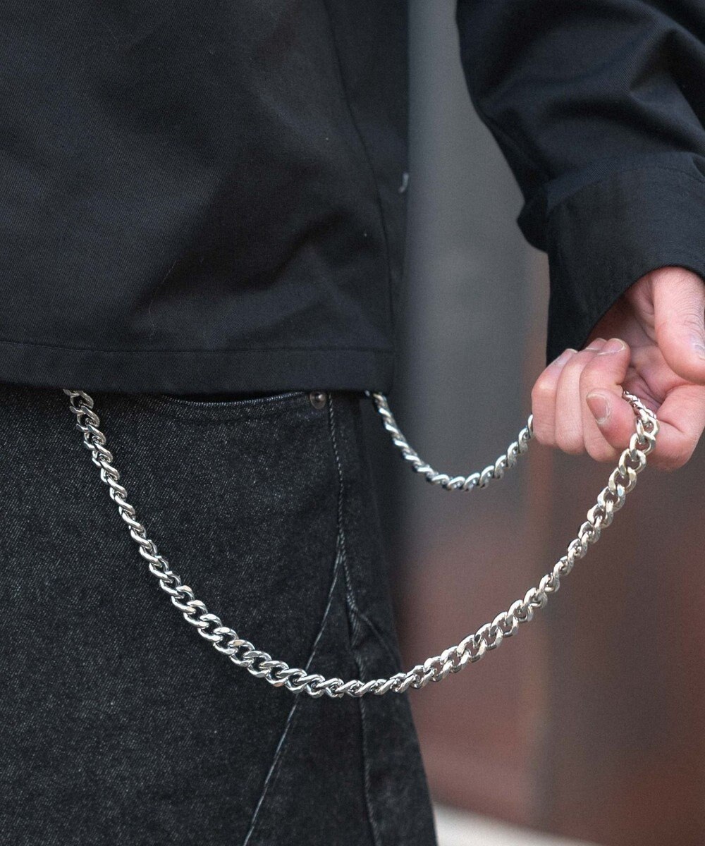 WEGO 【SMLサイズ展開】チェーン付きバルーンショーツ 