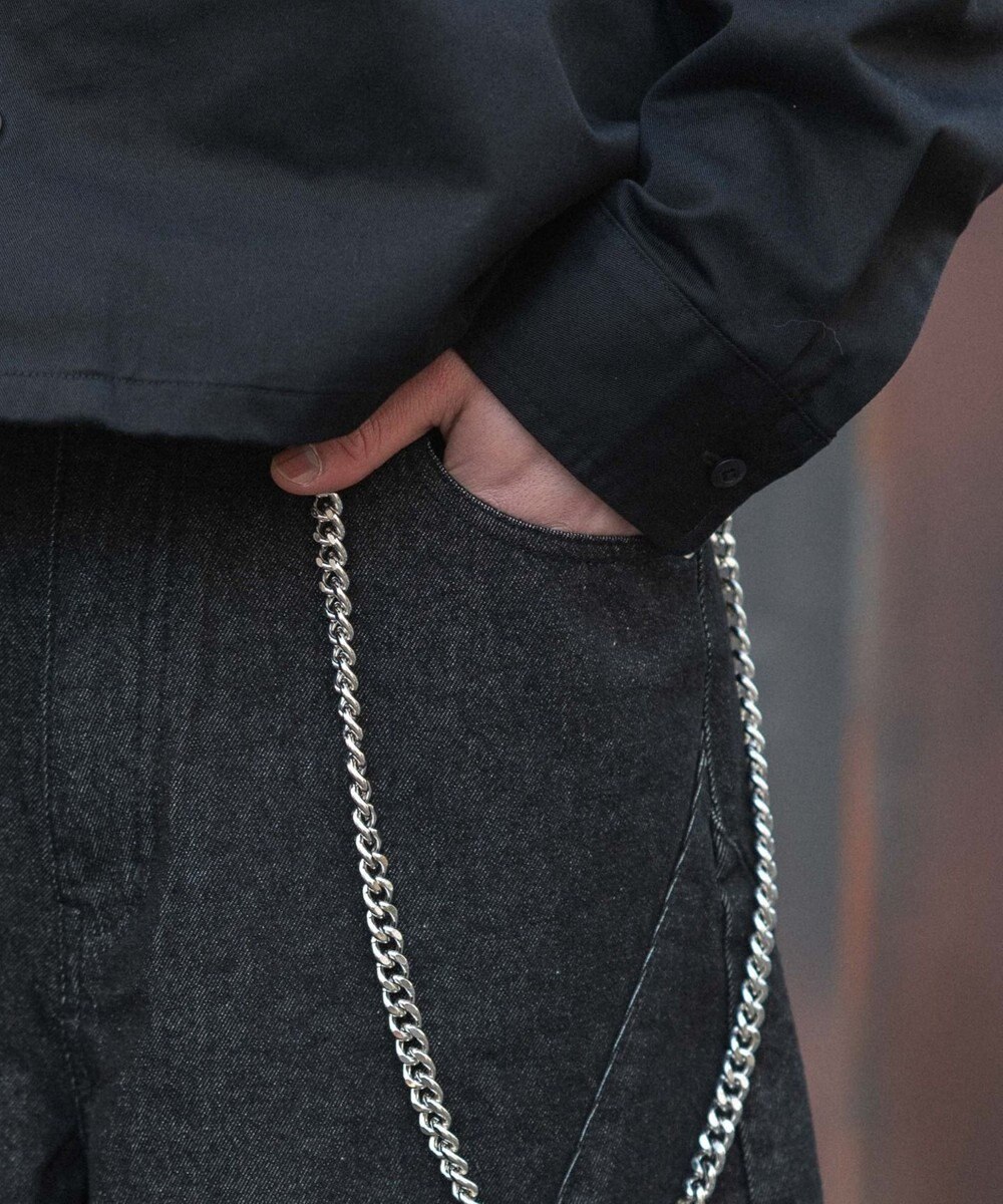 WEGO 【SMLサイズ展開】チェーン付きバルーンショーツ 