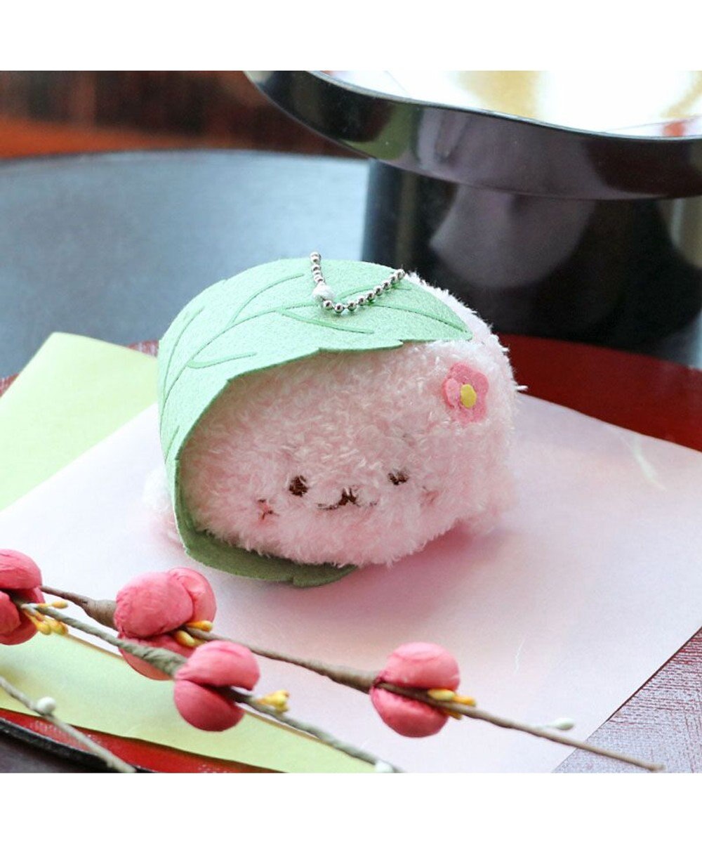 Mother garden しろたん 和菓子キーホルダー 《桜もち》 単品 