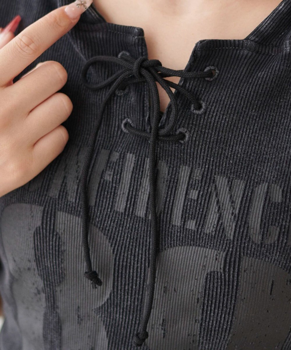 WEGO レースアップフードチビT 