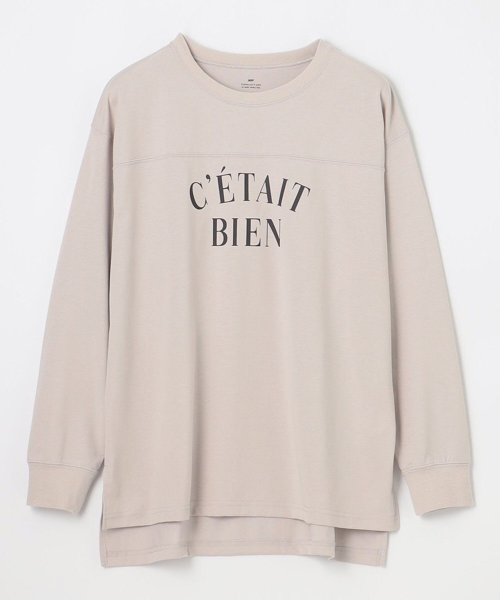 ANY L フットボールロングスリーブＴシャツ 