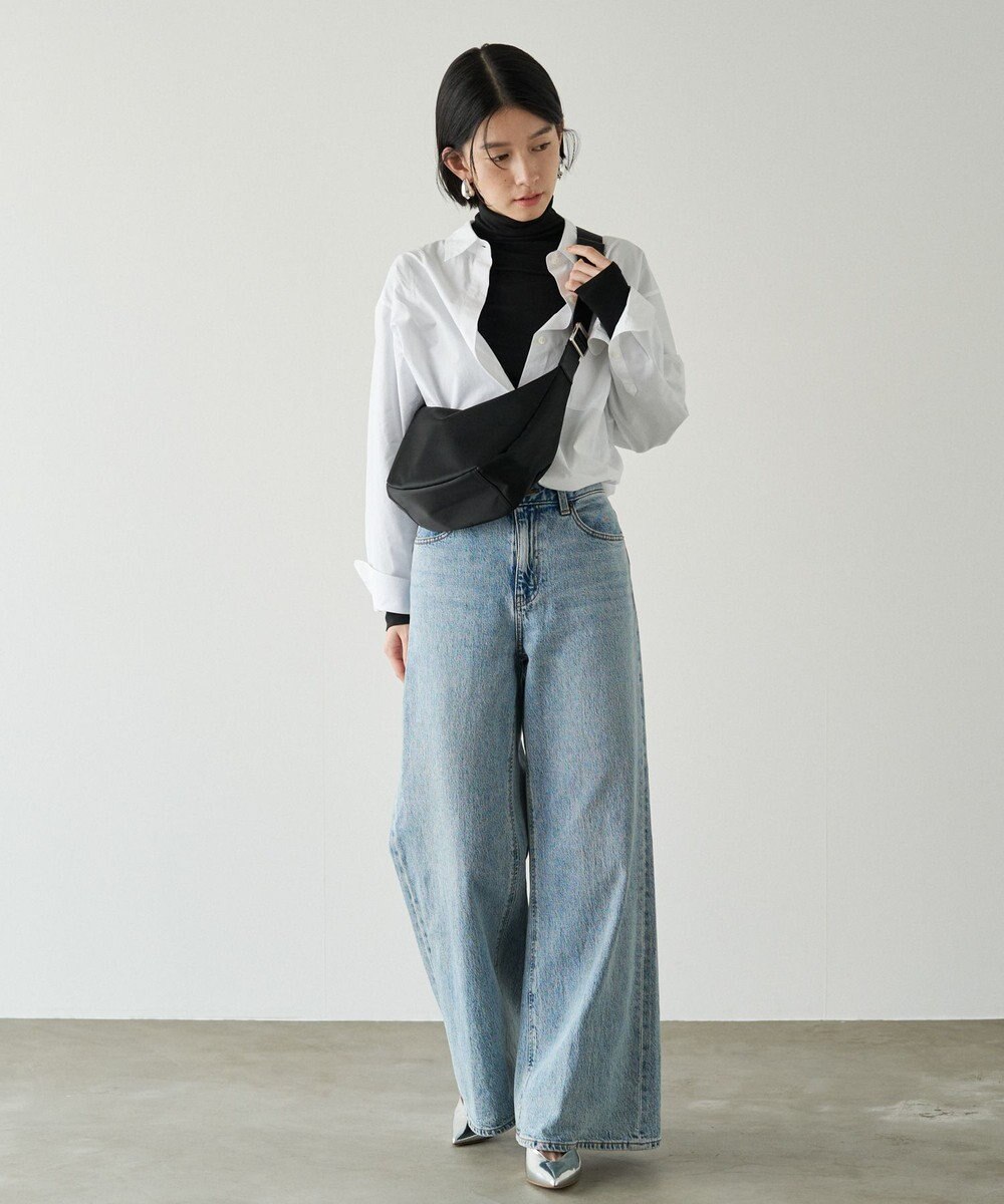 russet ナイロンラウンドショルダーバッグ (CE-1327-WEB) 