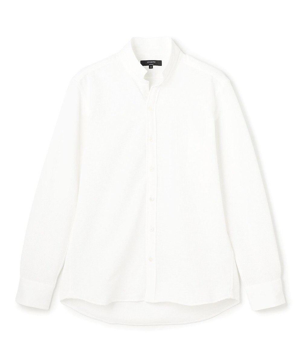 JOSEPH HOMME 【新素材】グリットタックジャージー　ウィングカラーシャツ 