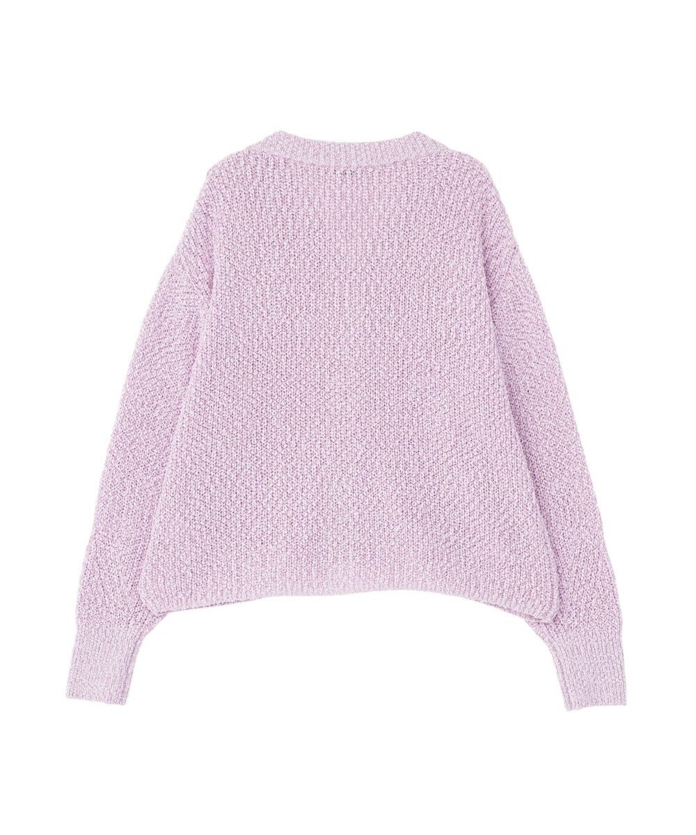 earth music&ecology 【予約】ぽんぽんスキッパーカーディガン 