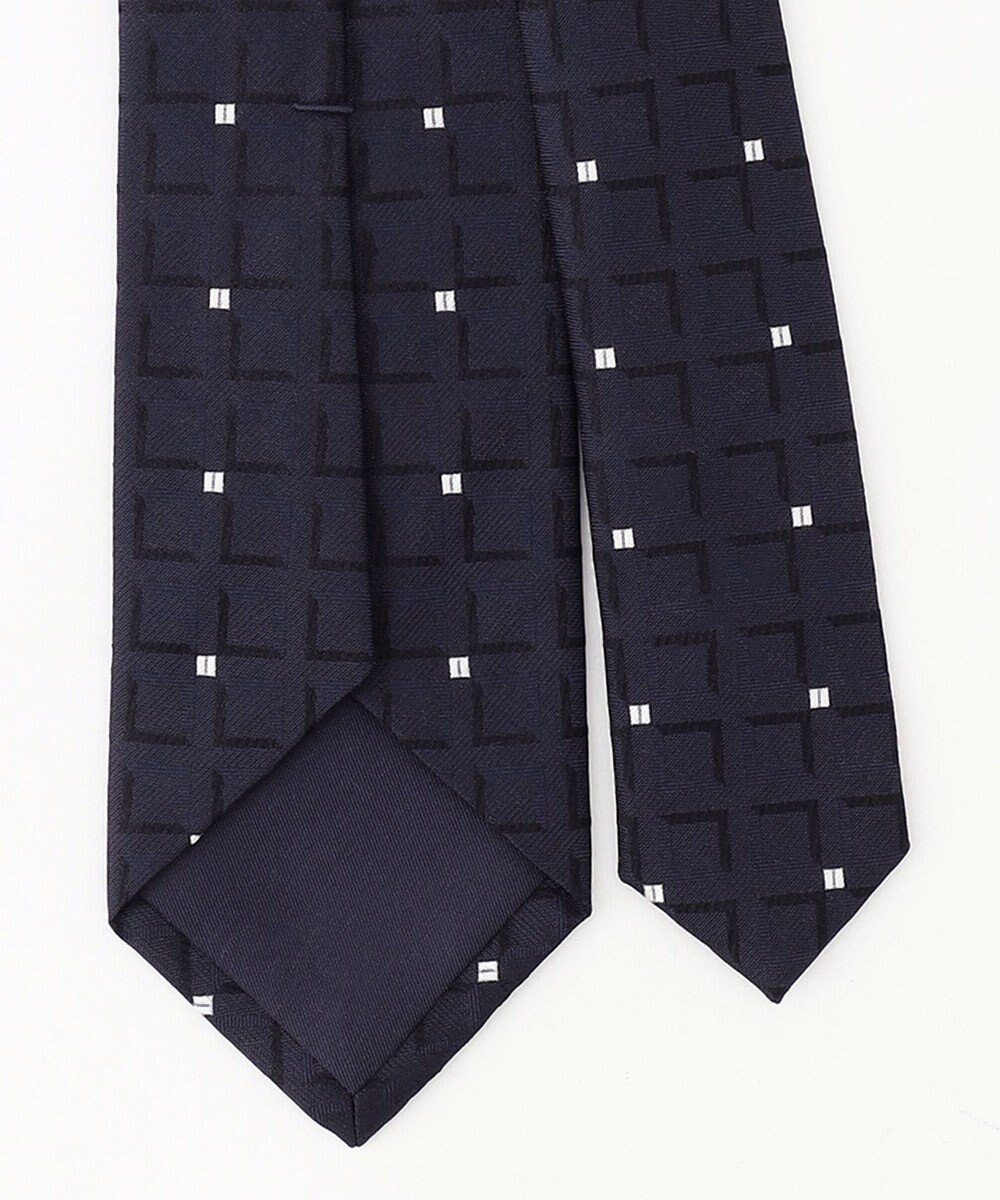 JOSEPH HOMME スクウェアドッツ　ネクタイ 