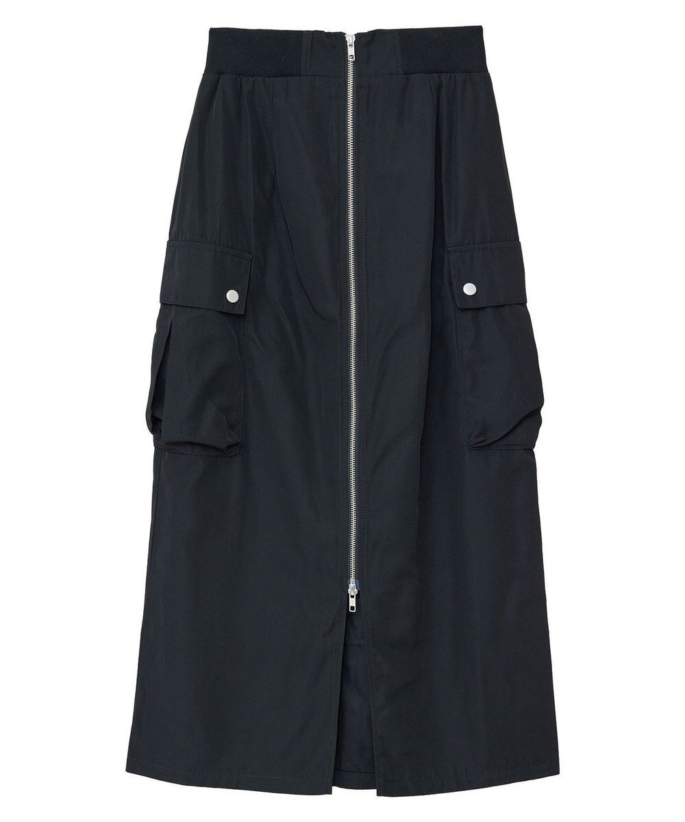 Green Parks ・ＳＵＧＡＲ　ＳＰＯＯＮ　ミリタリーＩラインスカート 