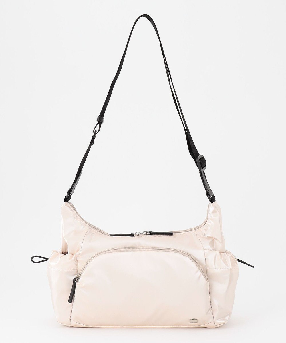 LA BAGAGERIE メタリックドロストポケット　ショルダーバッグ 