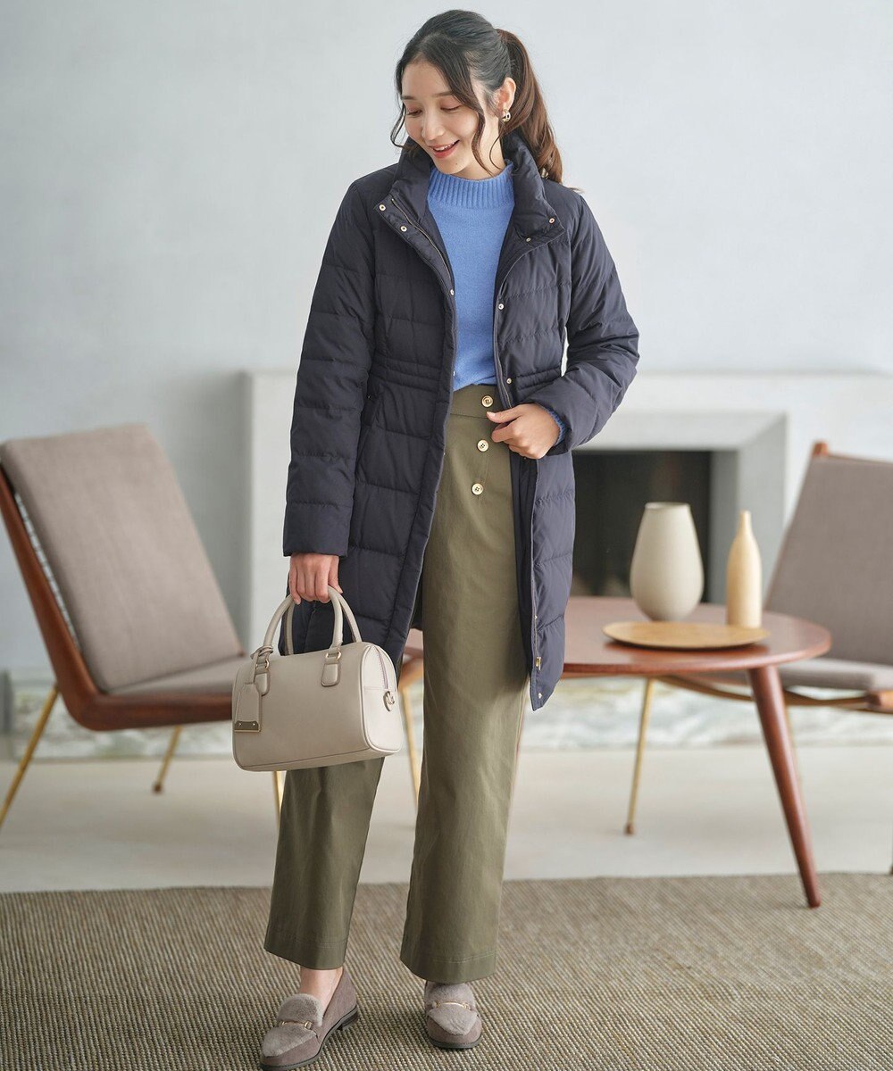 ANY SIS 【洗える】マリンディテール ワイドパンツ 