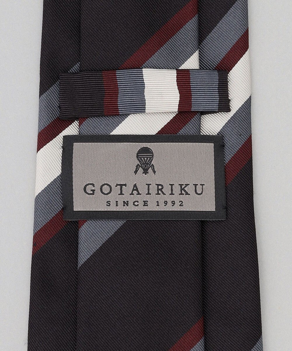 GOTAIRIKU GOTAIRIKU別注【MANTERO/マンテロ】ネクタイ_レジメンタル 