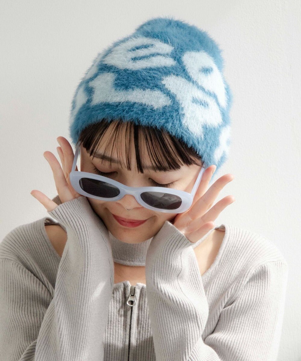 WEGO シャギーロゴニットワッチ 