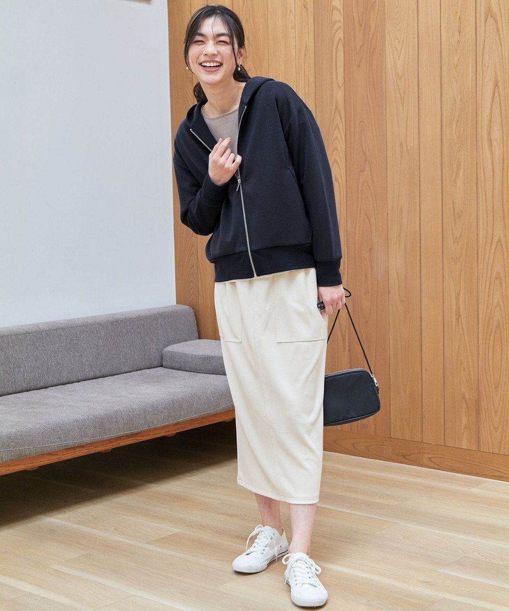 ANY L カットジョーゼットベイカースカート 