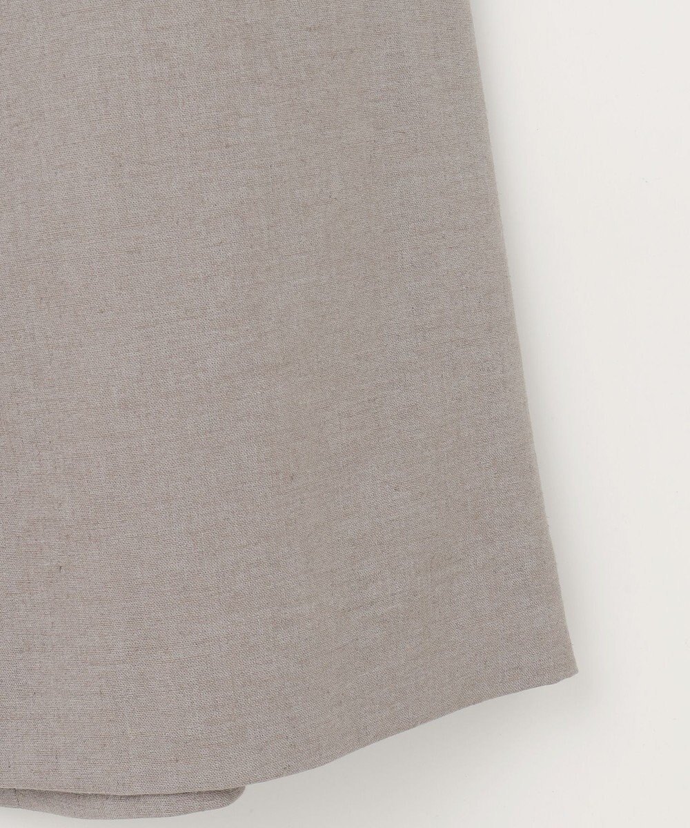 J.PRESS LADIES S 【洗える】麻ポリエステルストレッチ スカート 