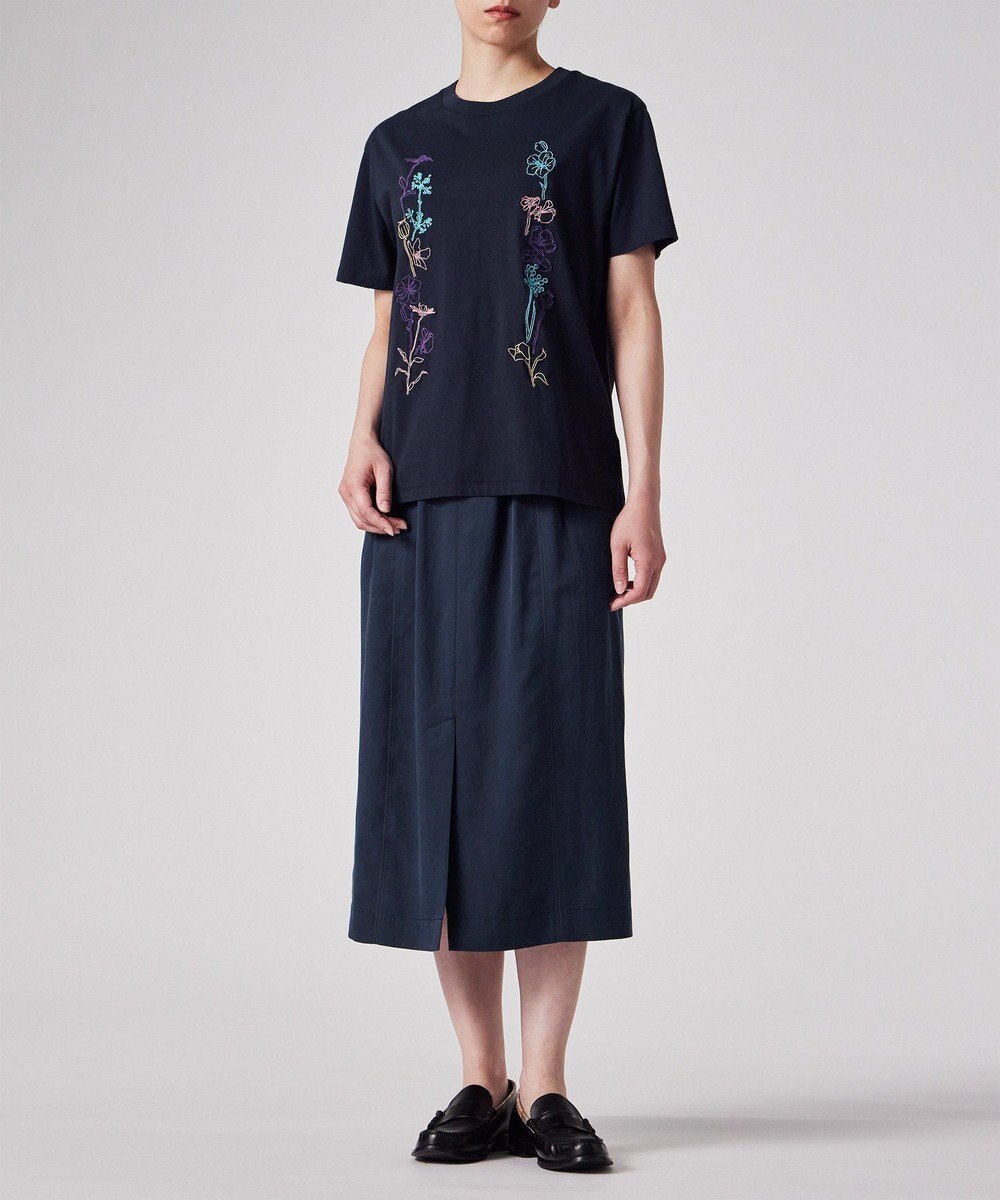 Paul Smith フローラル エンブロイダリー 半袖Tシャツ 