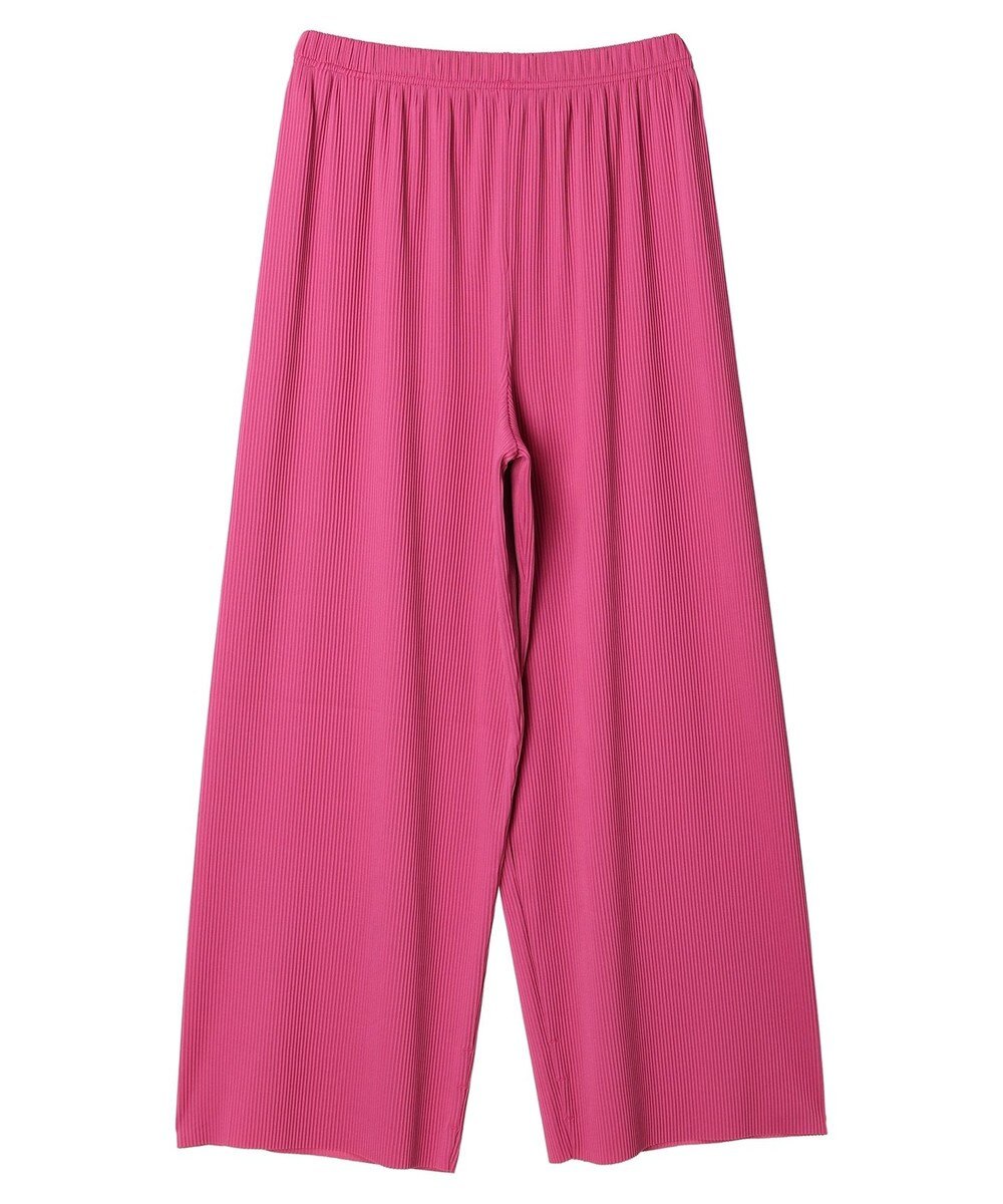 Green Parks セルフカットプリーツ風パンツ 