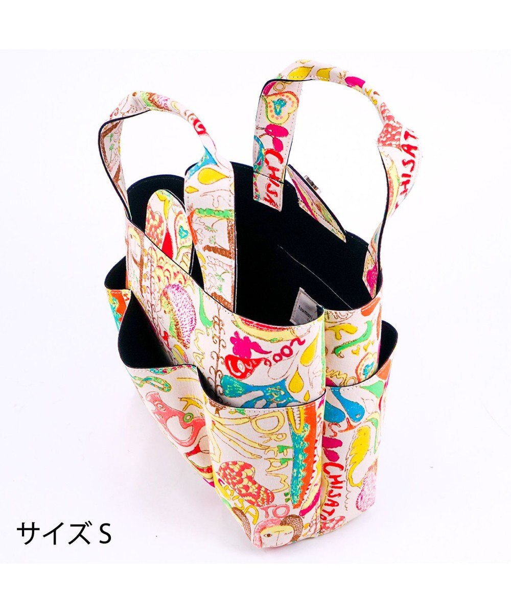 tsumori chisato CARRY カットオブツールバッグS　ハッピースタッフ　トートバッグ 