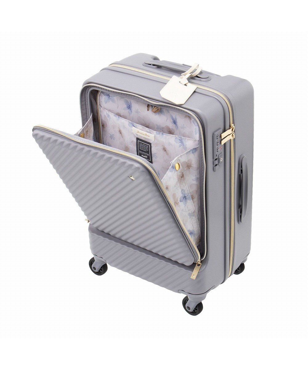 ACE BAGS & LUGGAGE Jewelna Rose HaNT ×Jewelna Rose コラボ スーツケース 機内持ち込み フロントオープン 34L 06820 ジュエルナローズ 