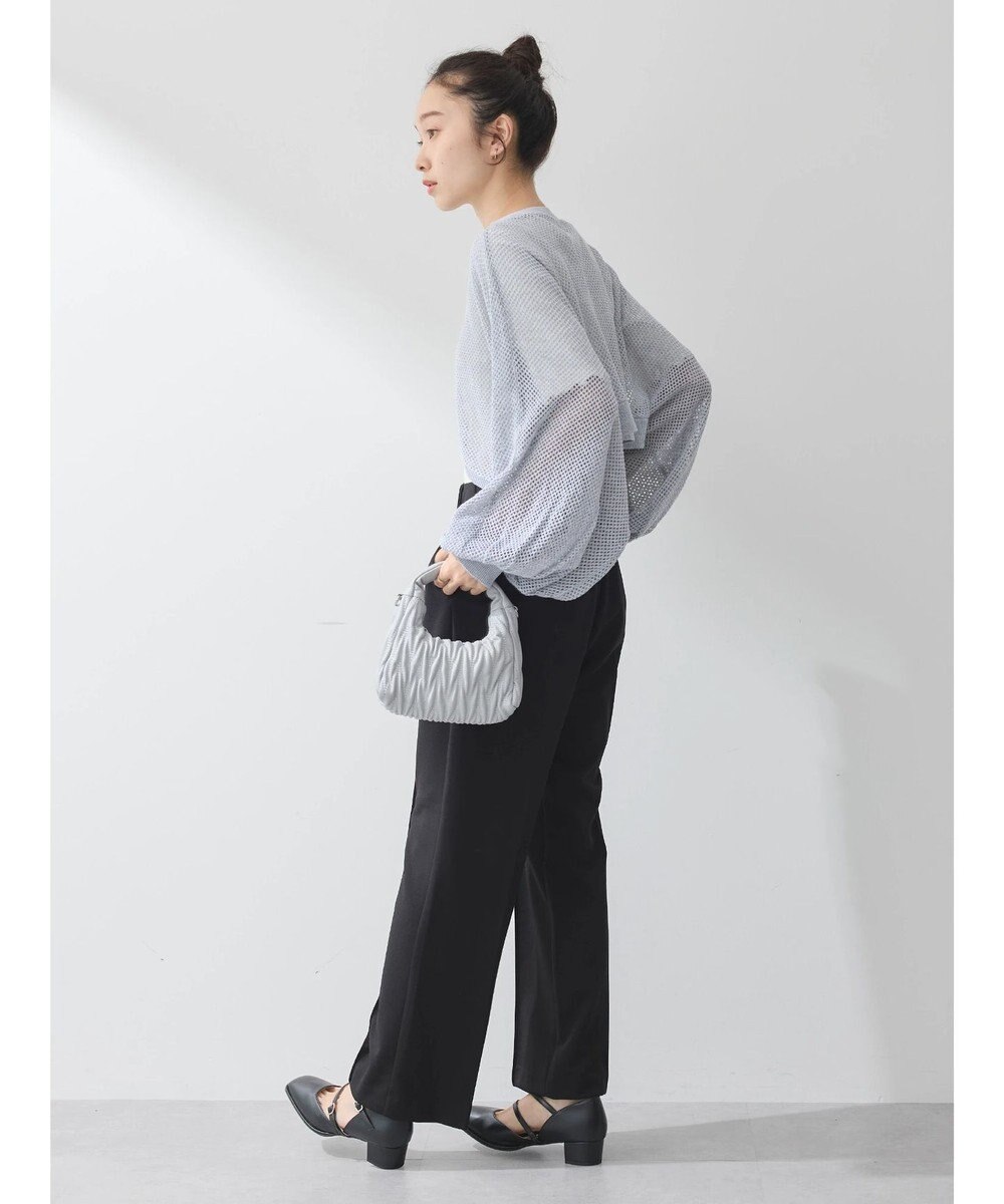 earth music&ecology リボンメッシュボレロ 