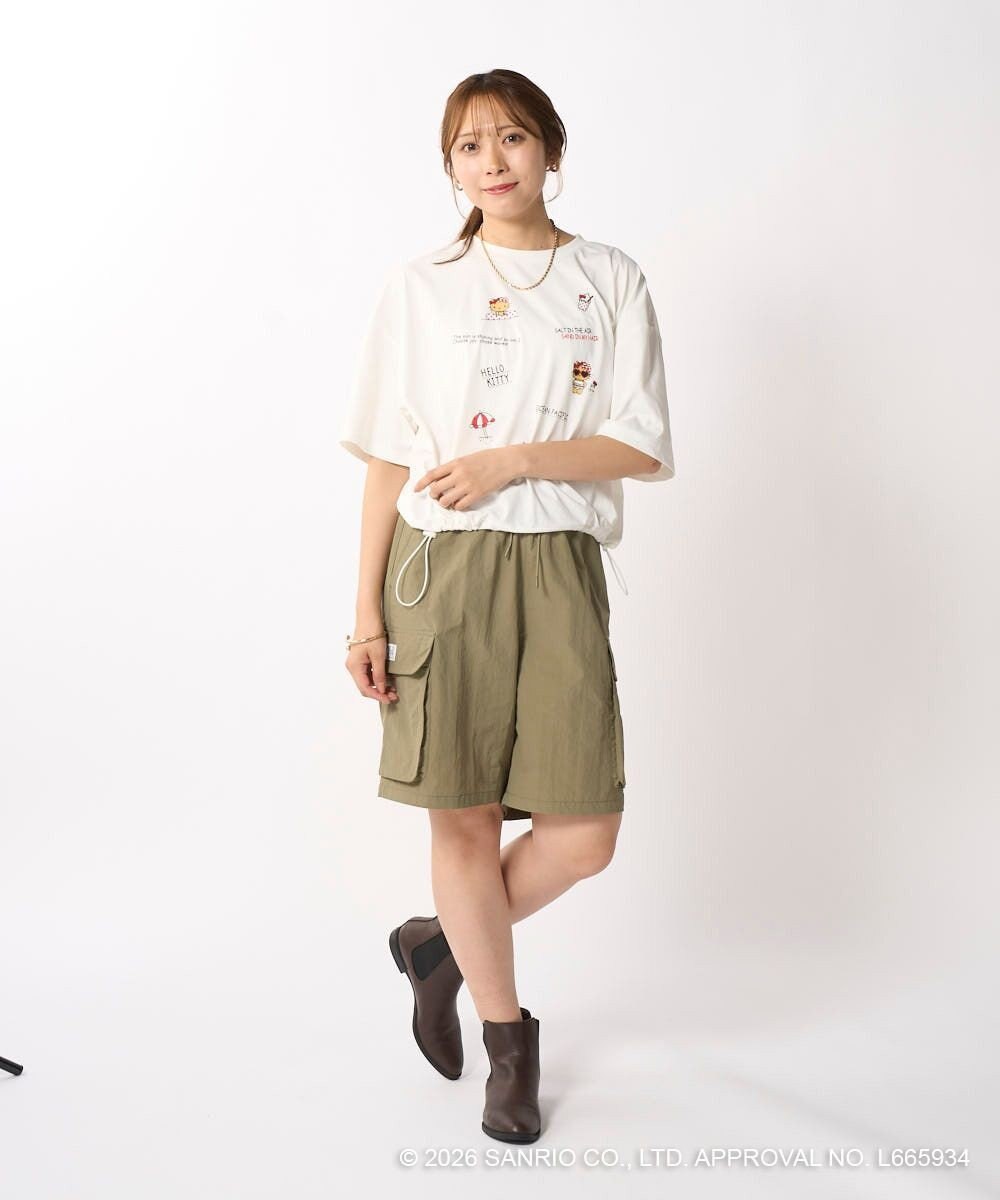 OP／FILA 【Ocean Pacific×ハローキティ】水陸両用ハーフパンツ 