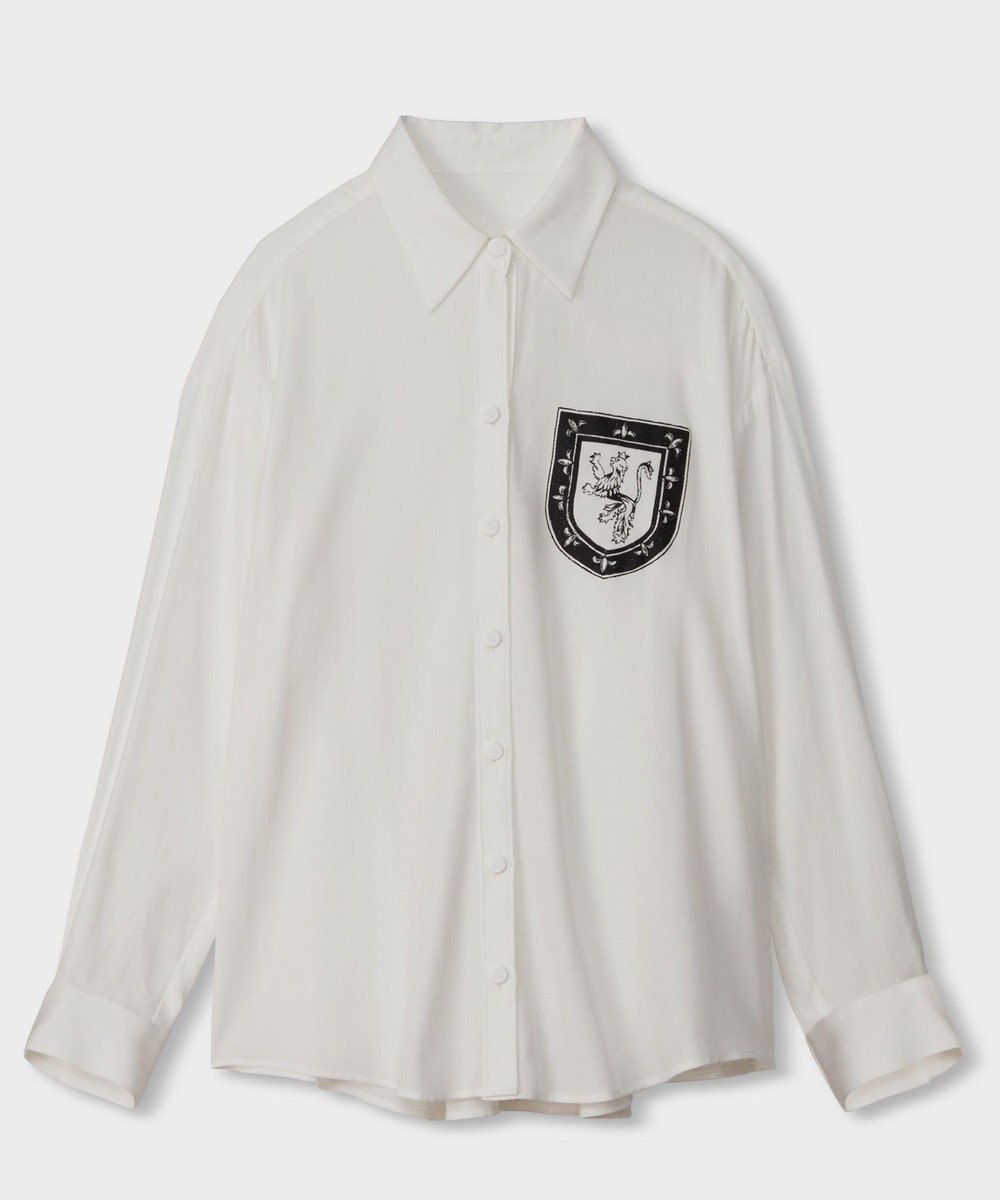 GRACE CONTINENTAL ダブルジョーゼットシャツ 