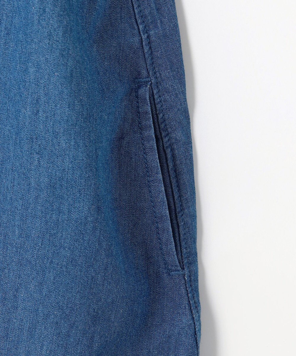 組曲 KIDS 【100㎝】 フラワーボタンデニムワンピース 