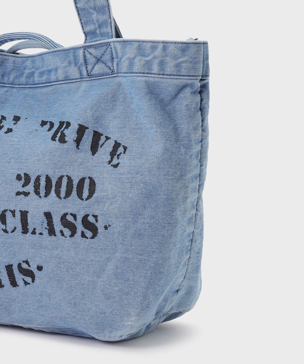 GRACE CONTINENTAL レタードデニムトート 