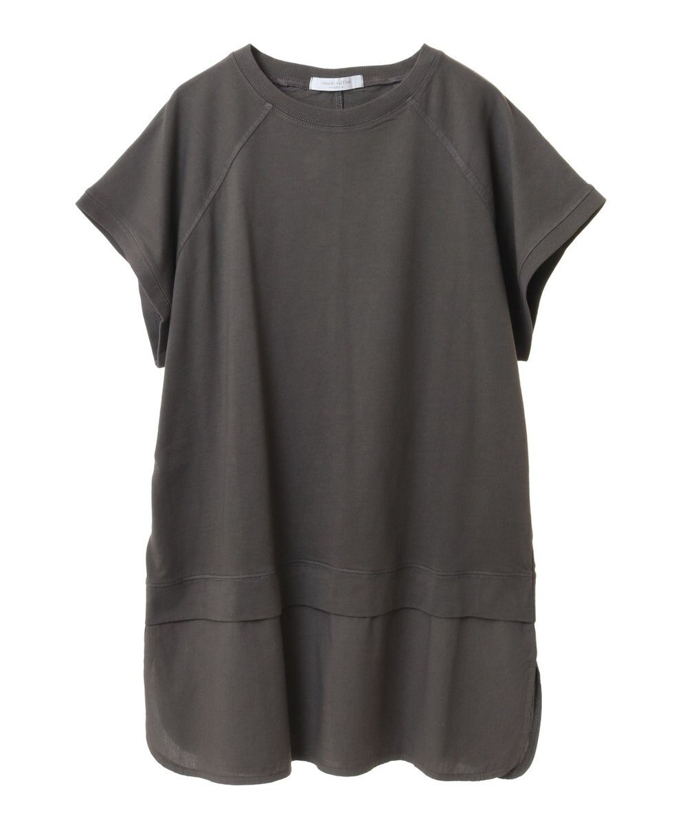 Green Parks ピグメントフレンチスリーブチュニック 