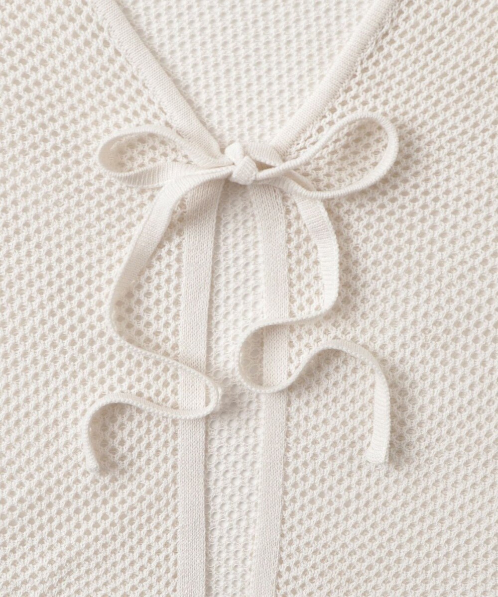 WEGO 【２点セット】半袖メッシュアンサンブルカーデ 