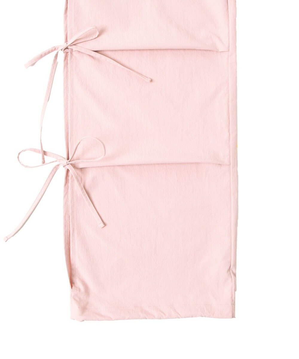 WEGO 【ウエストゴム】サイドリボンパラシュートパンツ 