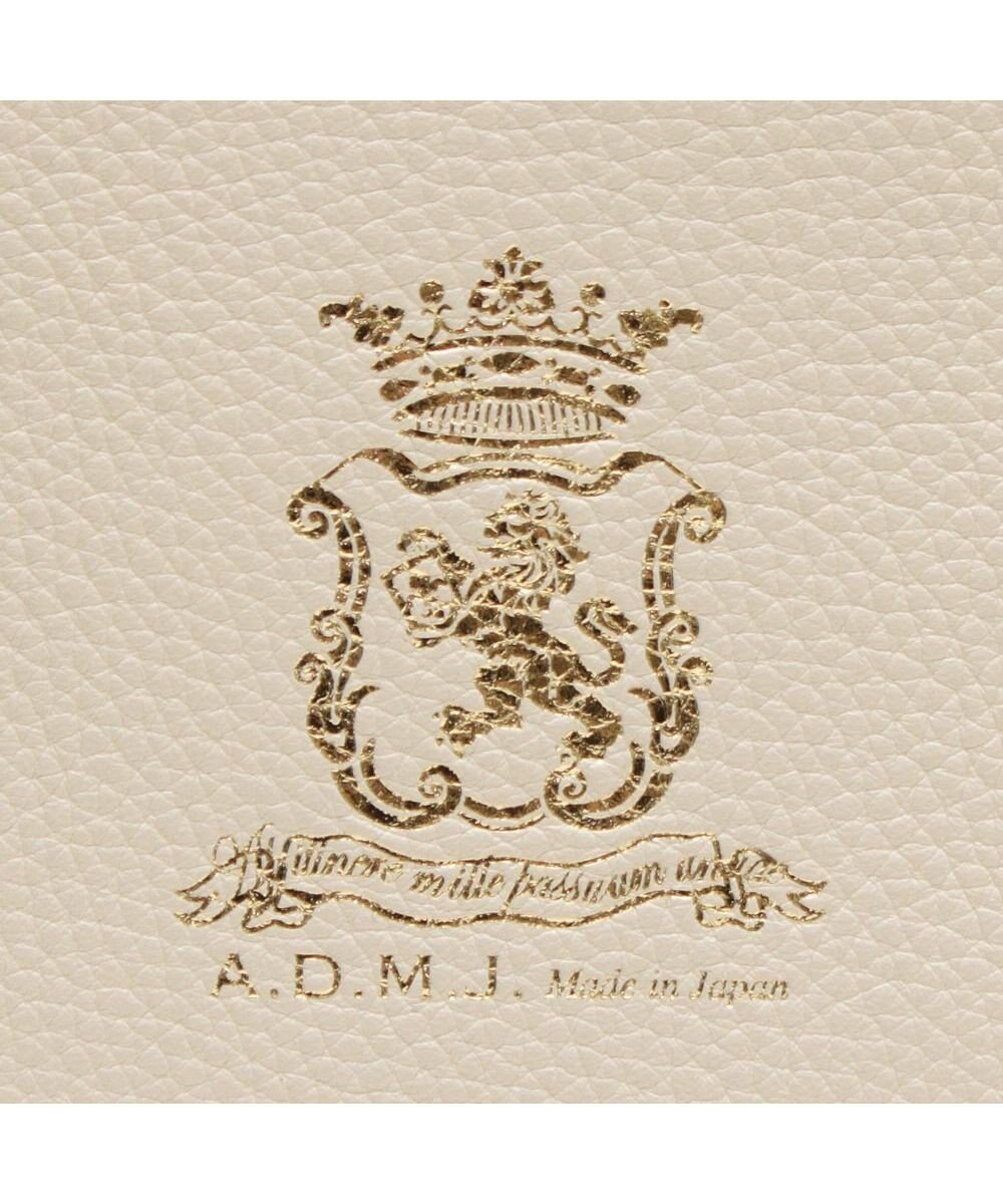 A.D.M.J. 【牛革】モーツァルト/スパニッシュレザーバイカラーWジップトートM 