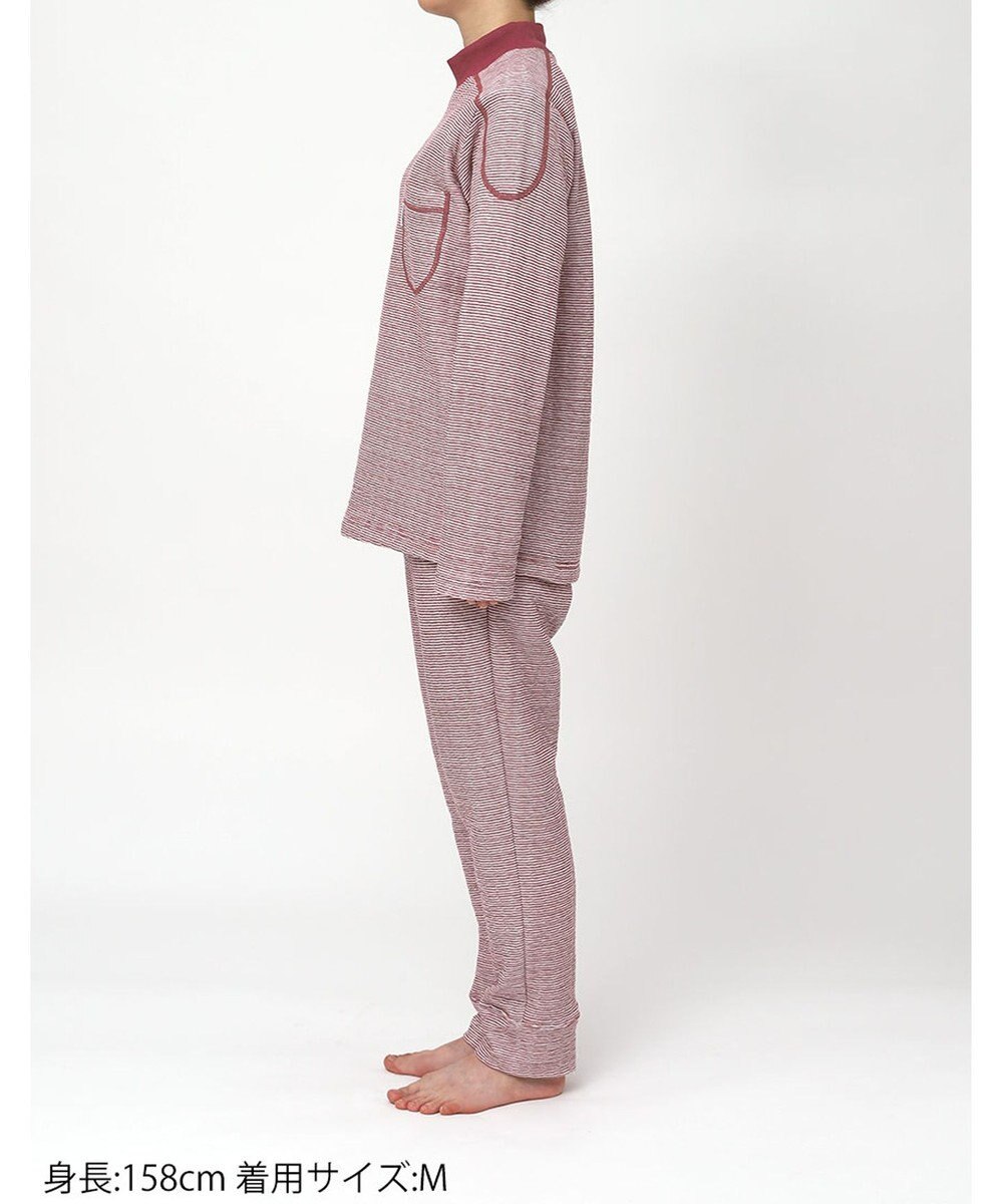 ワコール／睡眠科学 パジャマ キルトニット素材(本体) あったか 長袖 長ズボン レディース YDW477 睡眠科学／ワコール 