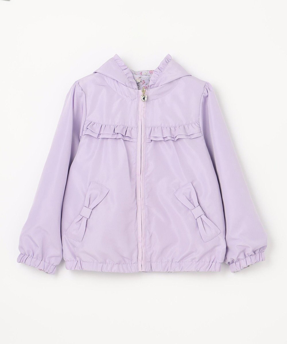 ANY KIDS フード取り外し リバーシブル ブルゾン 