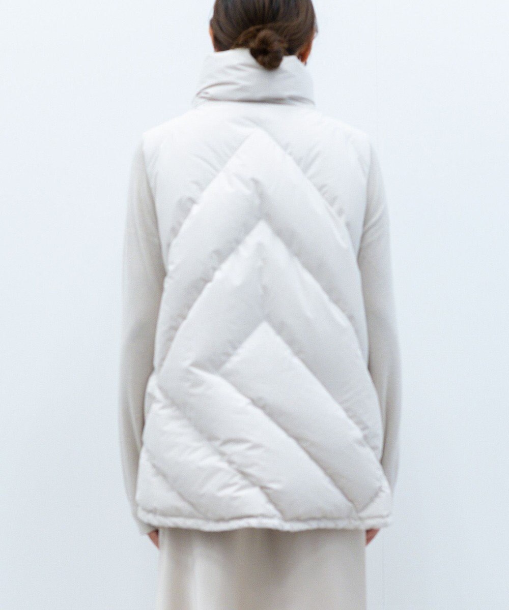 KWD 【日本製/高品質ダウン】STAND COLLAR DOWN VEST ダウンベスト 