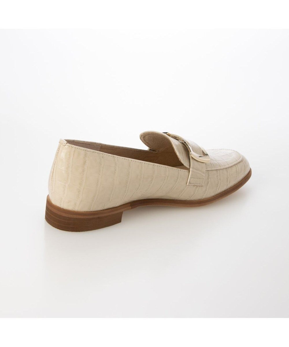 MODE ET JACOMO <carino>【レイン対応】バックルソフトスクエアトゥローファー 