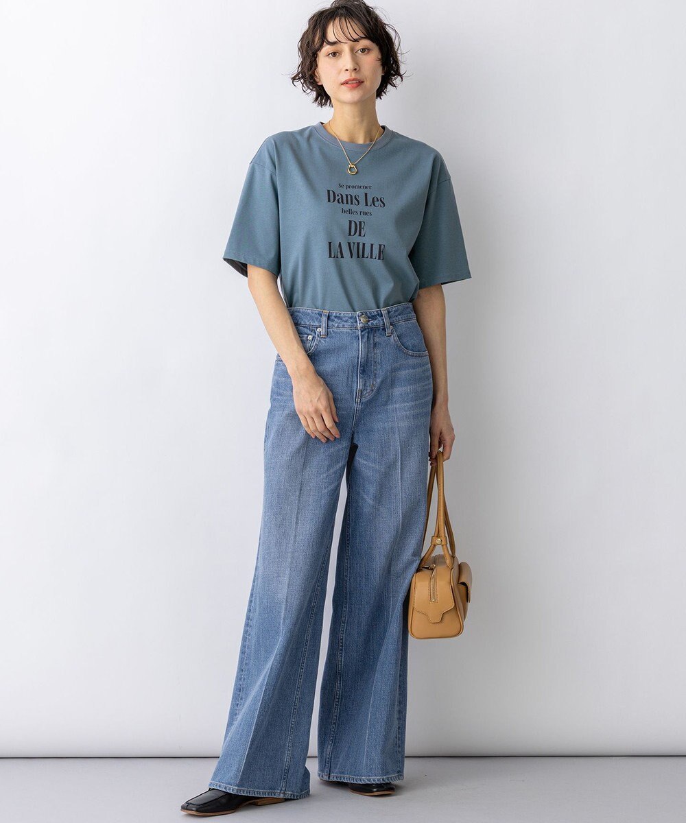 23区 【先行予約】シャツテール ロゴTEE 