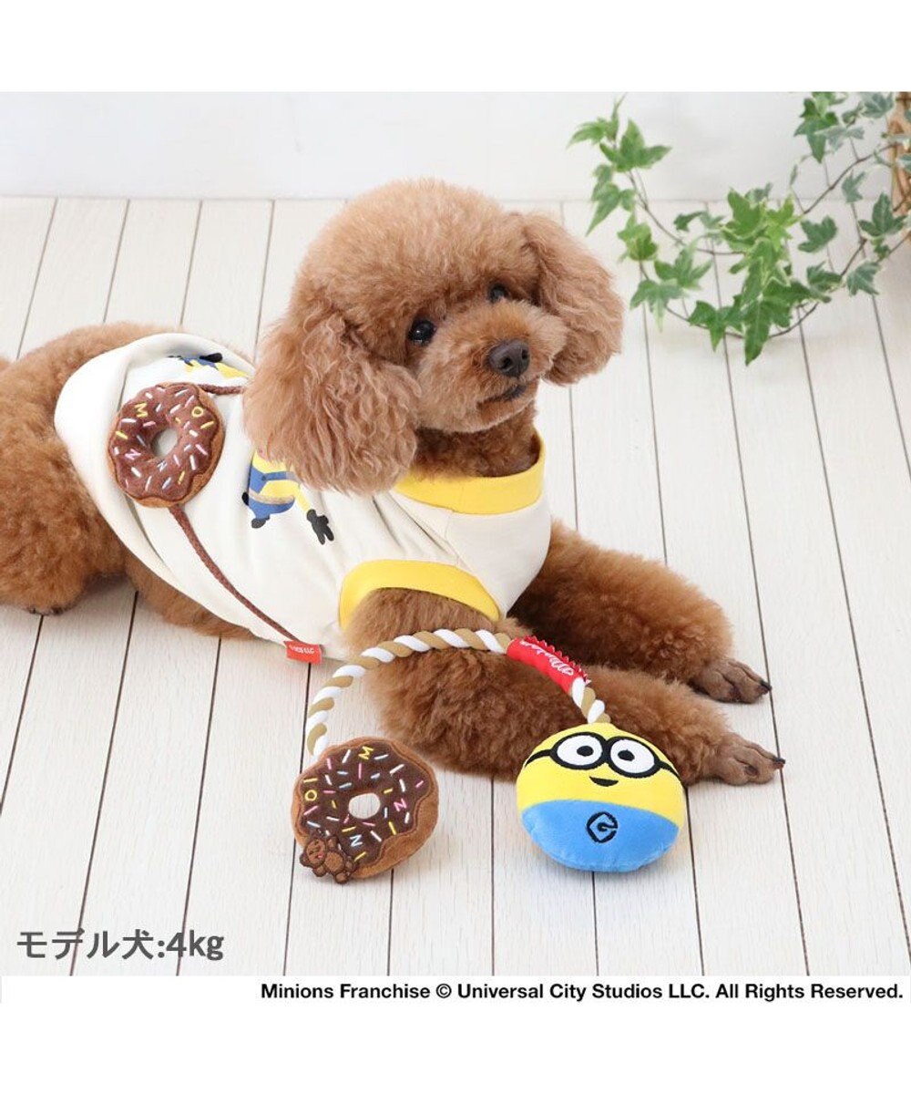 PET PARADISE ミニオン ボブ ドーナツ ロープ トイ 