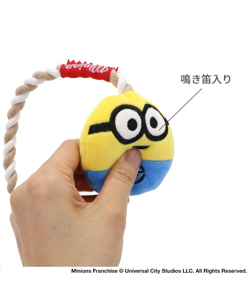 PET PARADISE ミニオン ボブ ドーナツ ロープ トイ 