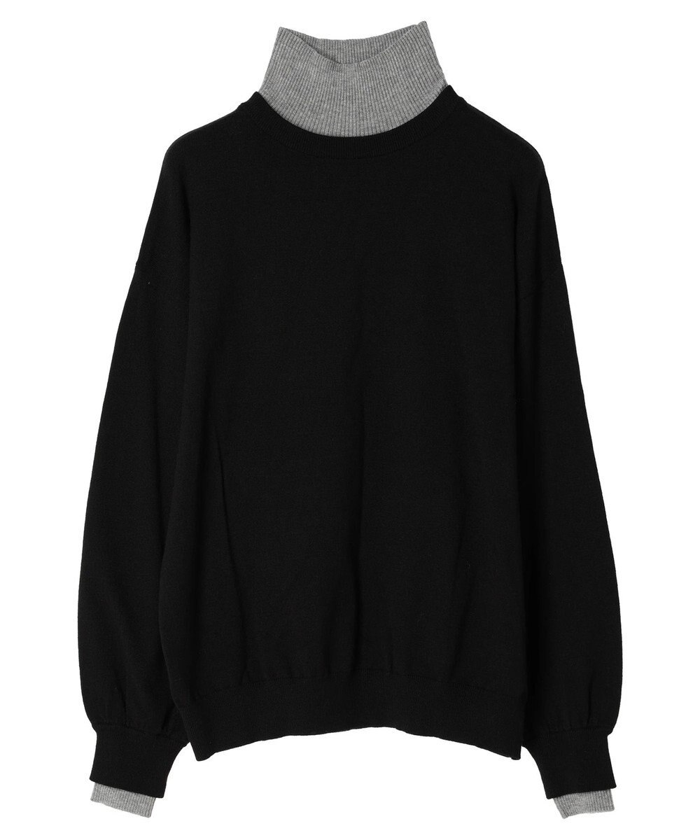 Green Parks ■ＡＪＵＧＡ．×ＧＰ　レイヤードハイネックニット 