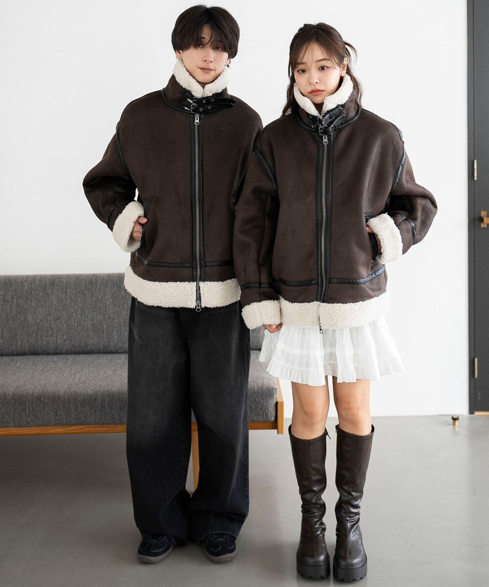 WEGO 【25年秋冬新作/ユニセックス着用ITEM/MLサイズ展開】B－3ジャケット 