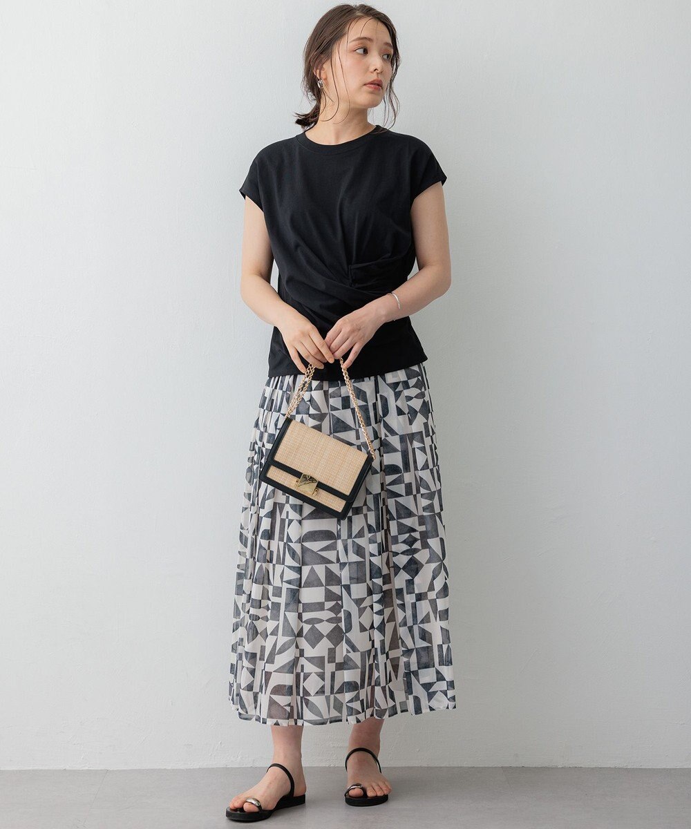 23区 【CLASSY.6月号掲載/Oggi4月号掲載】雑材ミニ ショルダー 