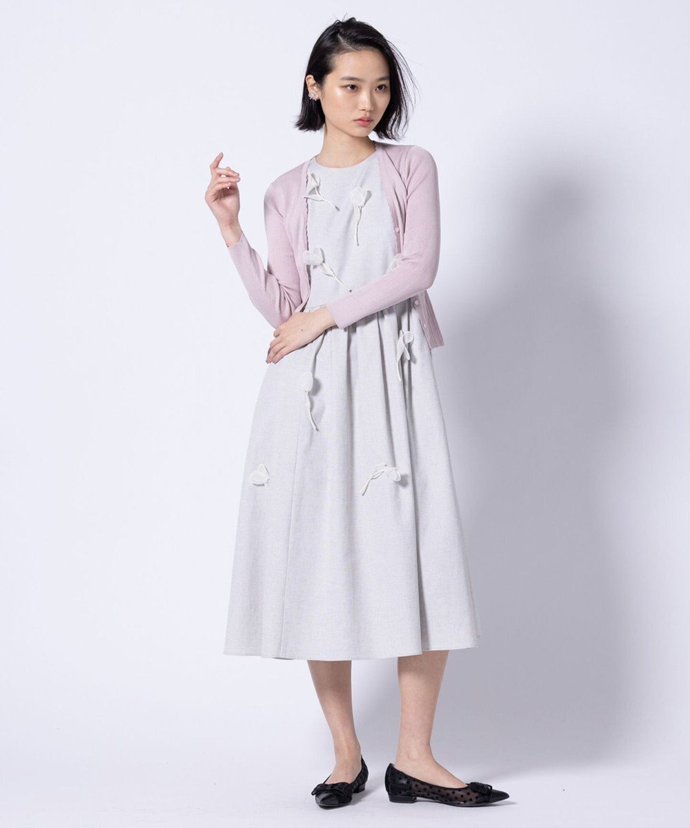 TOCCA EYELET AJISAI CARDIGAN カーディガン 